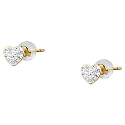 Boucles oreilles Boucles d'oreilles en or 375/1000 et cristal - Cleor - Modalova