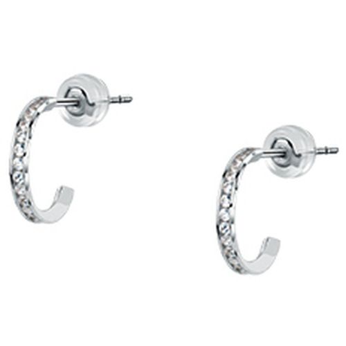 Bijoux Boucles d'oreilles en or 375/1000 et zircon - Cleor - Modalova