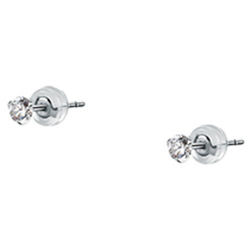 Bijoux Boucles d'oreilles en or 375/1000 et zircon - Cleor - Modalova