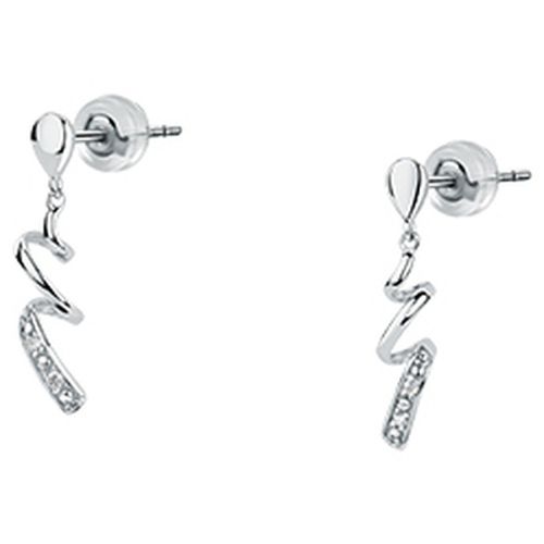 Bijoux Boucles d'oreilles en or 375/1000 et diamant - Cleor - Modalova