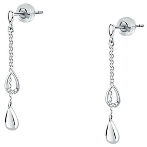 Bijoux Boucles d'oreilles en or 375/1000 et diamant - Cleor - Modalova