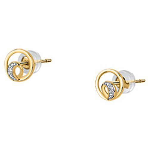 Bijoux Boucles d'oreilles en or 375/1000 et diamant - Cleor - Modalova