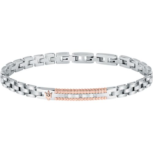 Bijoux Bracelet en acier et diamant - Maserati - Modalova