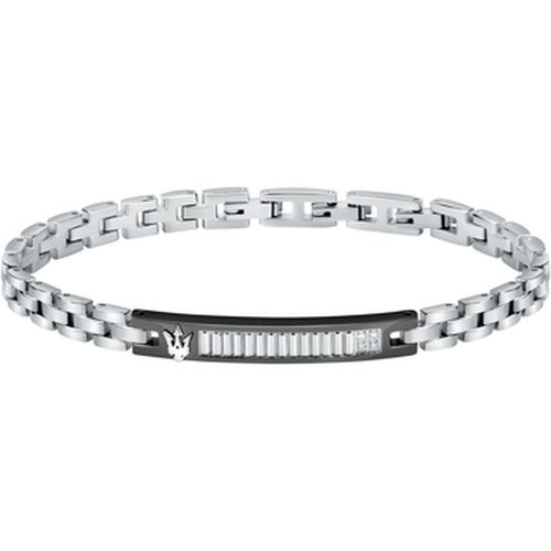 Bijoux Bracelet en acier et diamant - Maserati - Modalova