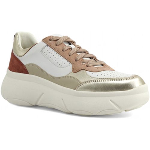 Chaussures Running Sneaker Donna White Gold D45NHB085CFC1327 - Geox - Modalova