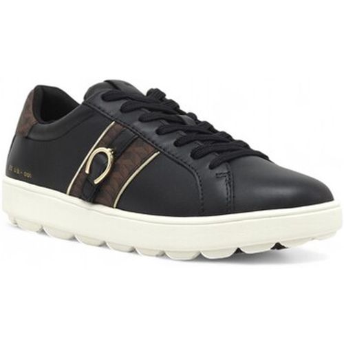 Chaussures Sneaker Donna Black Brown D46WEA08504C9229 - Geox - Modalova