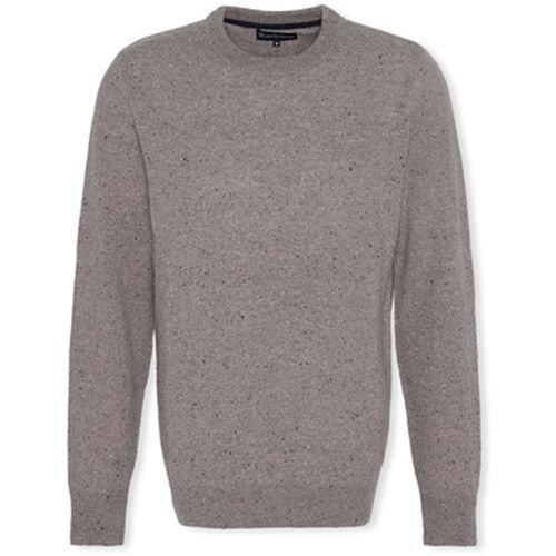 Pull Tainsbury Crew Neck Jumper - Stone - Barbour - Modalova