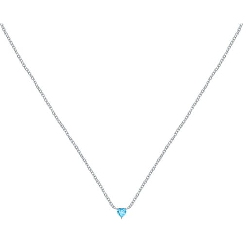 Bijoux Collier en argent 925/1000 et zircon - La Petite Story - Modalova