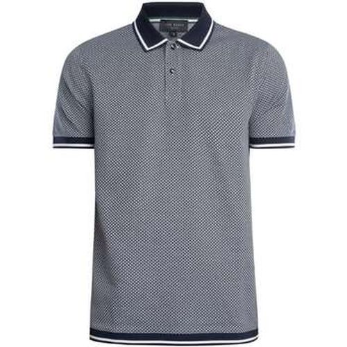 Polo Polo texturé à texte géométrique régulier - Ted Baker - Modalova