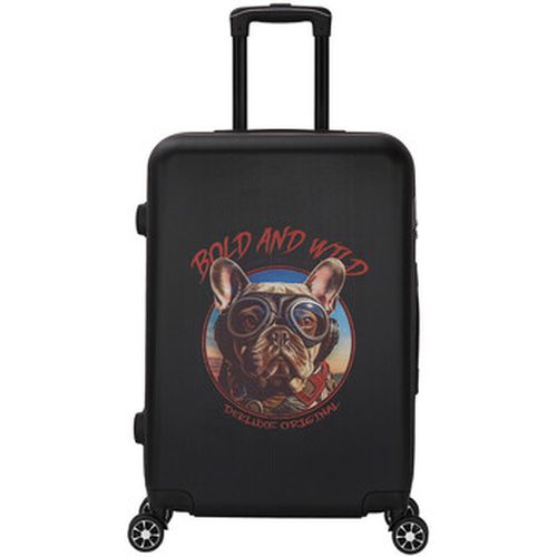 Valise Valise Cabine 4 roues 55cm ABS - DOGGY RIDER - Deeluxe - Modalova