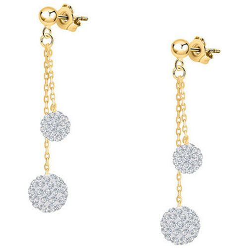 Boucles oreilles Boucles d'oreilles en argent 925/1000 et cristal - Cleor - Modalova