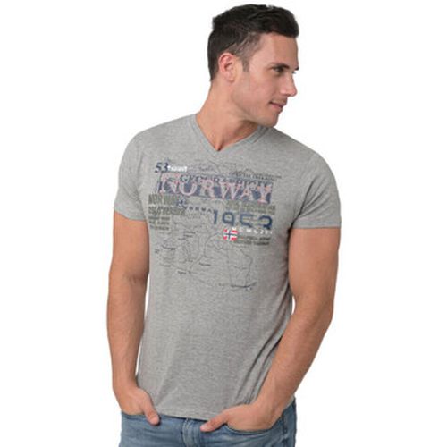 T-shirt T-Shirt à manches courtes en coton - Geographical Norway - Modalova