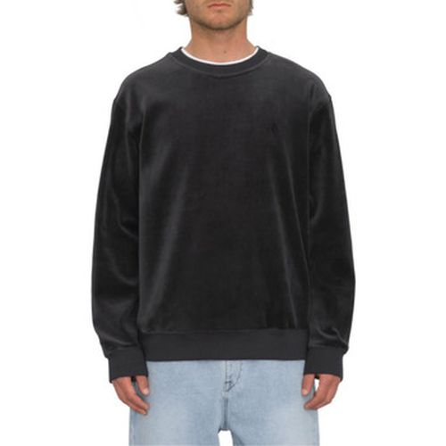 Polaire Sudadera Single Stone Velvet Crew - Black - Volcom - Modalova