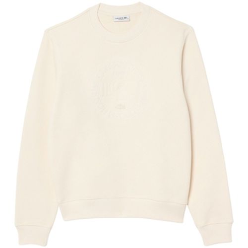 Sweat-shirt Pull Ref 64208 XFJ Ecru - Lacoste - Modalova