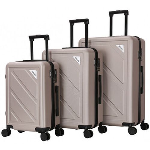 Valise Set de 3 valises 4 roues ABS - DOWNTOWN - Deeluxe - Modalova