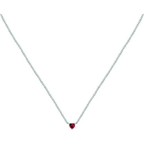 Bijoux Collier en argent 925/1000 et zircon - La Petite Story - Modalova