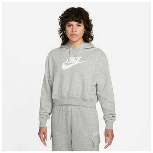 Sweat-shirt Sweat à Capuche Swea Nsw Club Flc Gx Crop Hdy W (dark Grey) - Nike - Modalova