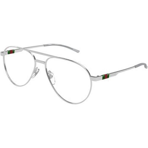 Lunettes de soleil GG1679O Cadres Optiques, Argent/Transparent, 56 mm - Gucci - Modalova