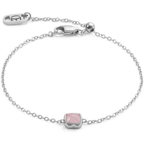 Bracelets Bracelet Birthstone Octobre quartz rose - Coeur De Lion - Modalova