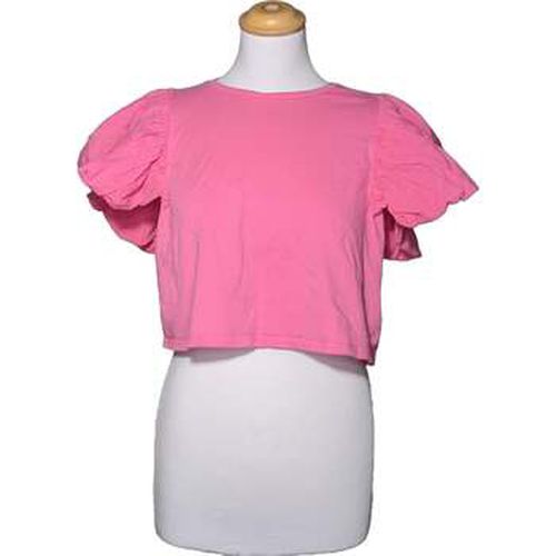 T-shirt top manches courtes 38 - T2 - M - Zara - Modalova