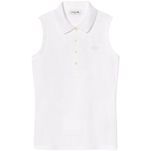 T-shirt Polo sans manches Ref 63190 001 - Lacoste - Modalova