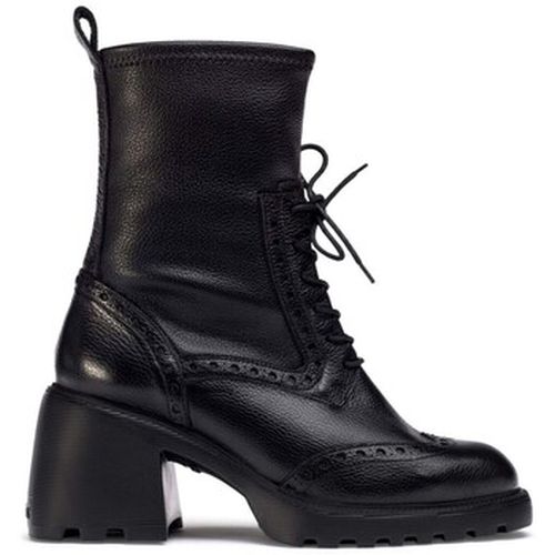 Bottines BOTÍN ESTILO INGLÉS NEGRO EN PIEL MUJER VENECIA G-6712 - Wonders - Modalova