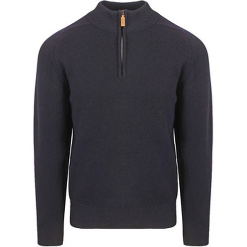 Sweat-shirt Pull Half Zip Laine D'Agneau Marine - William Lockie - Modalova