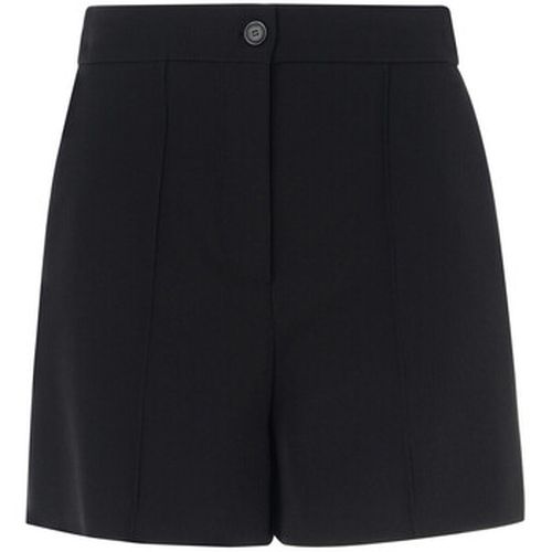 Pantalon Shorts en tissu noir - Pinko - Modalova