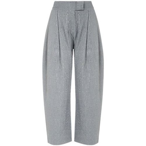 Pantalon Pantalon gris avec strass - Pinko - Modalova