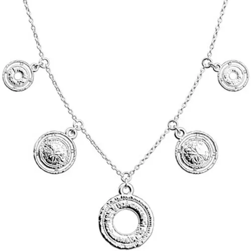 Collier Collier Pépite argenté 20mm - Les Georgettes - Modalova