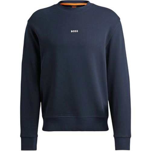 Sweat-shirt Pull-over WeSmallcrew Marine - BOSS - Modalova