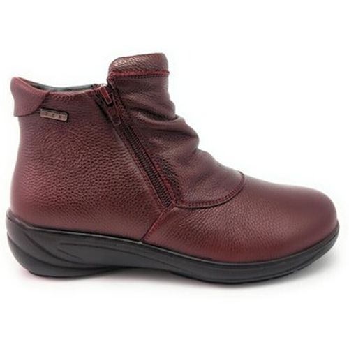 Bottines BUTIN IMPERMÉABLE 9521-M CUIR ROJA - G Comfort - Modalova