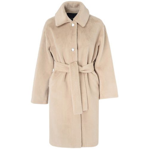 Manteau Manteau en fausse fourrure beige - Pinko - Modalova