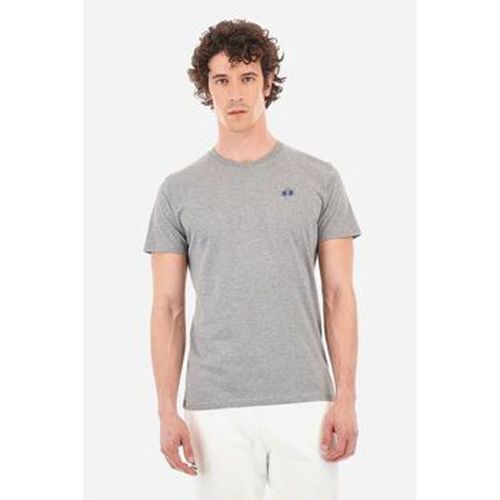 T-shirt CCMR04-JS206 - SERGE-01002 MEDIUM HTR GREY - La Martina - Modalova