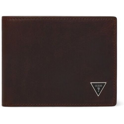 Portefeuille Portafoglio Uomo Dark Brown SMROVLLEA20 - Guess - Modalova