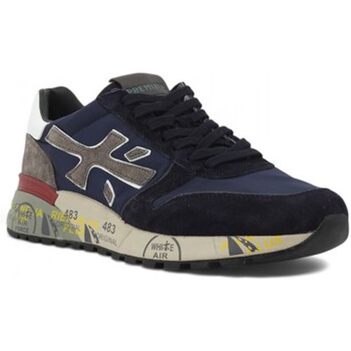 Chaussures Running Suede Sneaker Uomo Blue Grey MICK-6421 - Premiata - Modalova