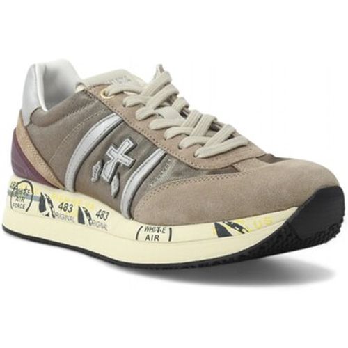 Bottines Running Suede Sneaker Donna Grey Silver CONNY-6979 - Premiata - Modalova