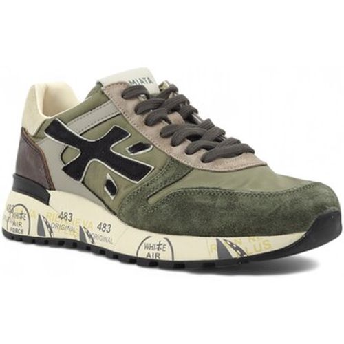 Chaussures Running Suede Sneaker Uomo Green Blue MICK-6870 - Premiata - Modalova