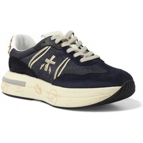 Bottines Running Suede Sneaker Donna Blue CASSIE-7000 - Premiata - Modalova