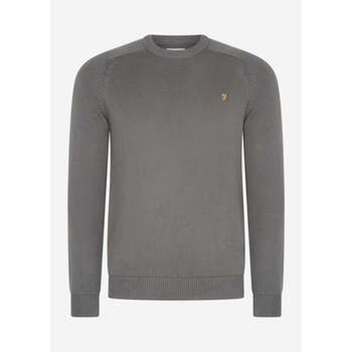 Pull Pull kingsbury crew sweat - charcoal - Farah - Modalova