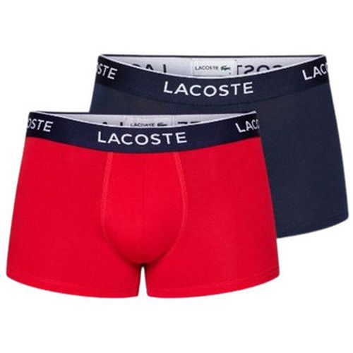 Boxers PACK DE 2 BOXER COURTS CORE PERFORMANCE - MARINE/ROUGE - S - Lacoste - Modalova