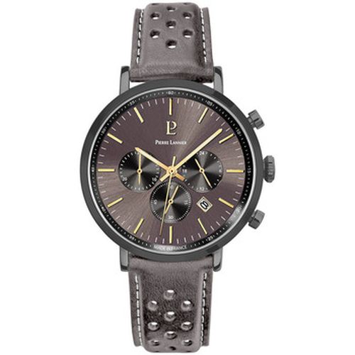 Montre Montre BARON Cuir perforé - Pierre Lannier - Modalova