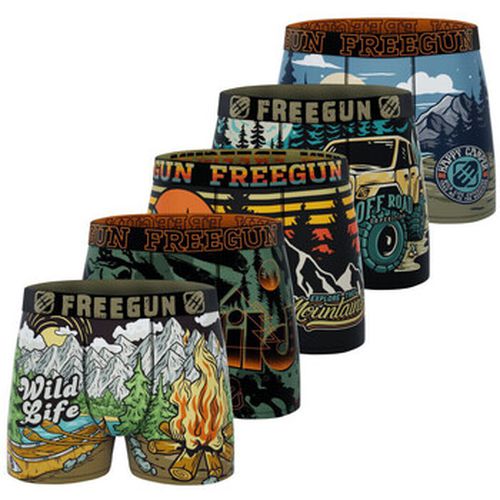 Boxers Lot de 5 boxers Garantie 2 ans Outdoor - Freegun - Modalova