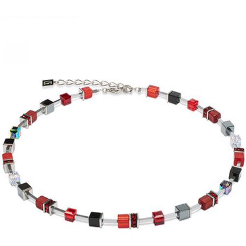 Collier Collier GéoCube rouge et noir - Coeur De Lion - Modalova