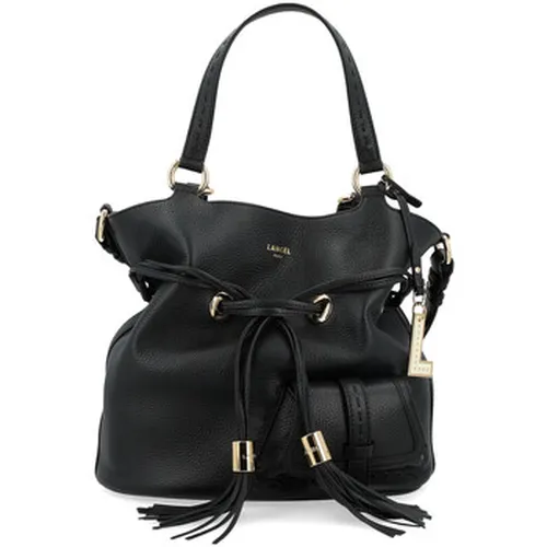 Sac Lancel Premier Flirt M Bucket Bag en cuir noir - Lancel Paris 1876 - Modalova