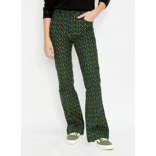 Pantalon Pantalon velours imprimé flare LULU - La Fiancee Du Mekong - Modalova