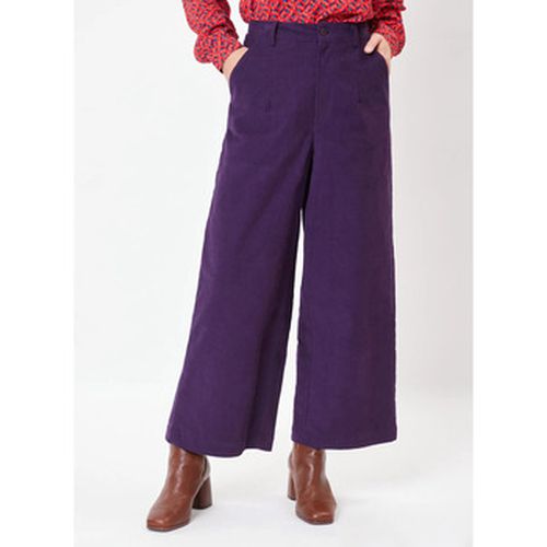 Pantalon Pantalon large 7/8 en velours NINON - La Fiancee Du Mekong - Modalova