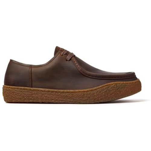 Chaussures ZAPATO WALLABE DE PIEL MARRÓN PEU TERRENO K-101004-066 - Camper - Modalova