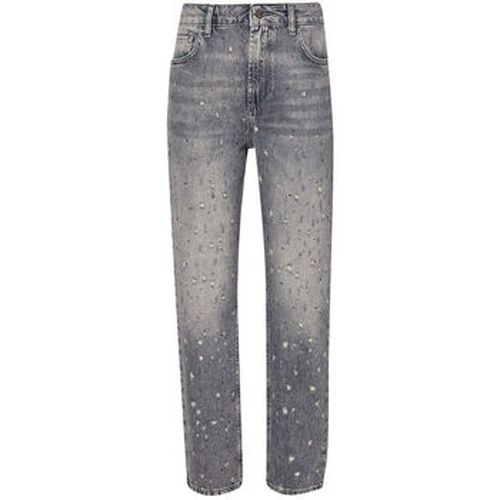 Jeans Jean jambe droite avec strass - Liu Jo - Modalova