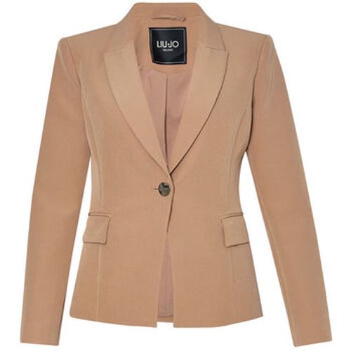 Veste Blazer stretch à simple boutonnage - Liu Jo - Modalova